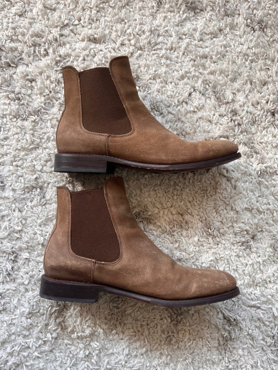 Thursday Chelsea Cavalier Boots in Dusty suede. Men’s size 9 main image 6